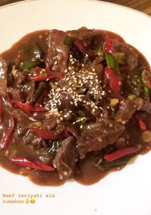 Foto resep Beef teriyaki ala rumahan