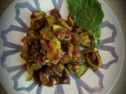 A picture of bitter melon indian karela