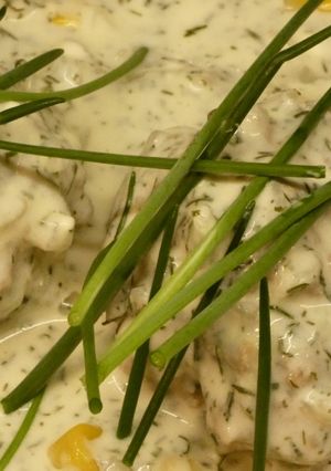 A sajtos Obelix- krémes kaporral (Asterix után szabadon) recept fotója