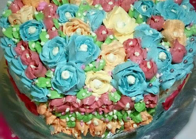 Rahasia Memasak I'm in blue Cake yang Gurih