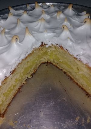 Una foto de Torta lemon pie