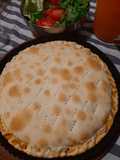 Tarta de atún fresco