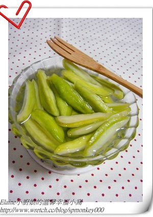 令人戀愛的滋味~情人果(醃檨仔青) 的食譜成品照片