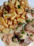 Pollo al verdeo