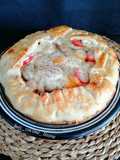 Galette de verduras y Mozzarella