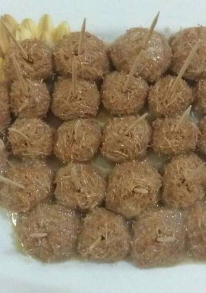 صورة لوصفة حلى شعرية بكستانية