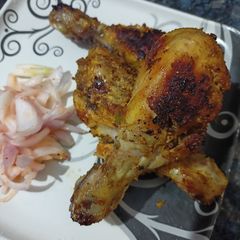 A picture of Tandoori tawa chicken.