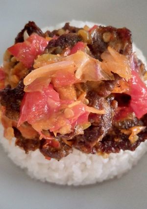 Foto resep Dendeng Balado khas Padang