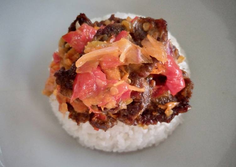 Cara Buat Dendeng Balado khas Padang Farah Quinn