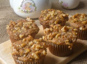 Gambar Banana Walnut Muffins