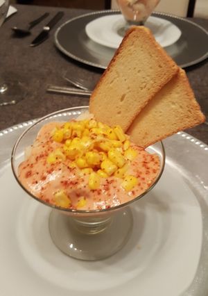 Una foto de Palmitos con salsa golf