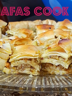 عکسی از دستور باقلوا