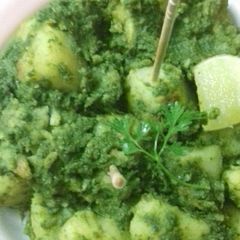A picture of Chatpate chutney wale aalu.