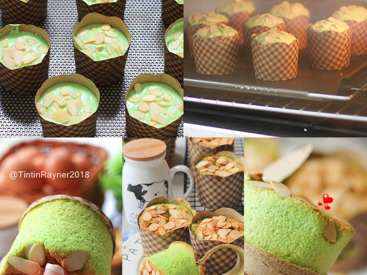 Resep Chiffon Pandan Putih Telur-No Bau Telur wangi bangett yang Bikin Ngiler