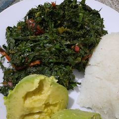 A picture of U.S.A(ugali,skuma,Avocado).
