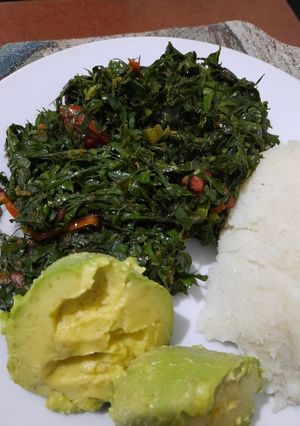 A picture of U.S.A(ugali,skuma,Avocado).