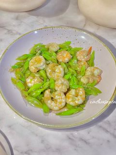 Foto resep Tumis Buncis Udang Saos Tiram