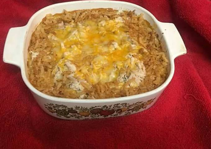 Terri's cheesy, veggie casserole