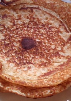 A picture of Eggless pancakes.