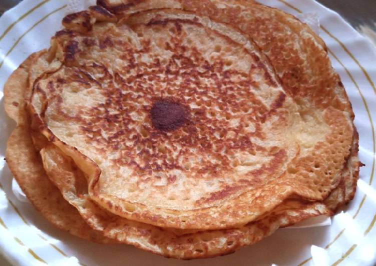 How to Make Quick Eggless pancakes