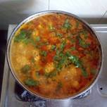 Rasiya Muthiya (Rice dumplings in curry)