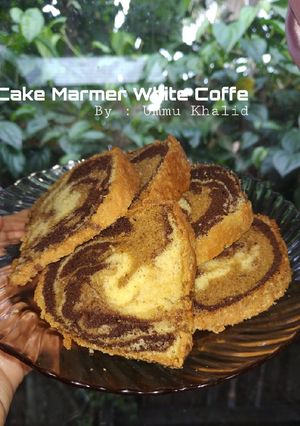 Foto resep Bolu Marmer White koffie