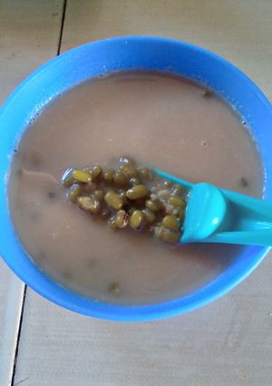 Foto resep Bubur kacang hijau masak presto