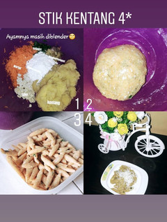 Foto resep Stick Kentang 4* MPASI Abang Abilal
