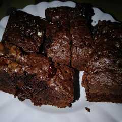รูปของ Brownies Bakar tanpa Mixer