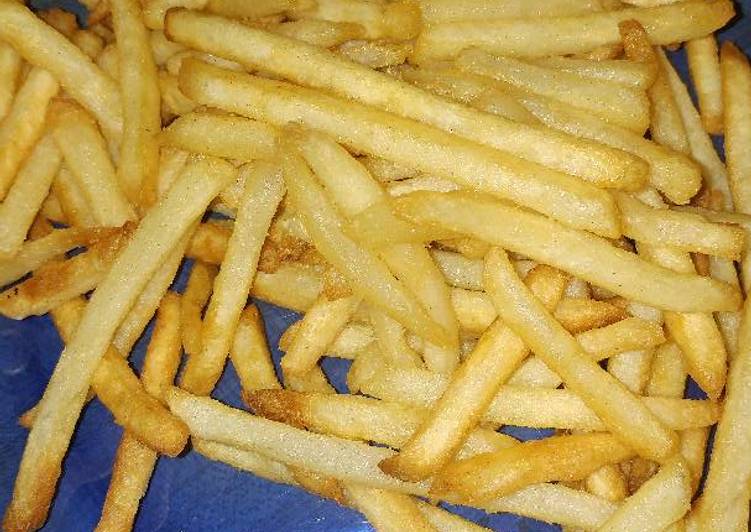 Simple Way to Make Ultimate Air Fried Fast Food Style Fries