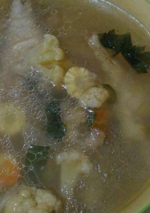 Foto resep Sop ceker bumbu racik sop