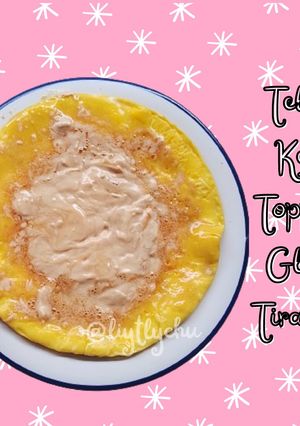 Foto resep Telur Keju Topping Glaze Tiramisu