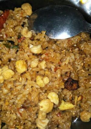 Foto resep Nasi goreng sederhana