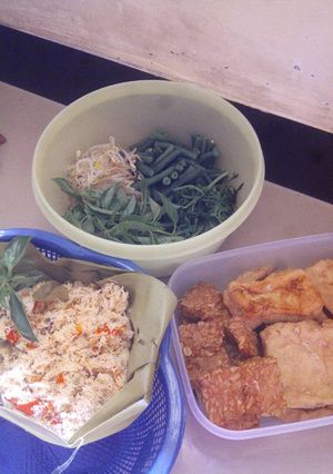 Foto resep Urap-urap pedas surabaya