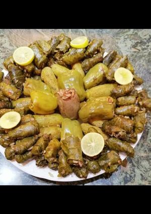 صورة لوصفة محشي مشكل صنعه زمان 😋