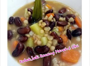 Foto resep Kolak Jali2, Kacang Merah & Ubi