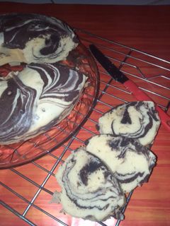 Foto resep Marmer cake pak sahak 8 telur