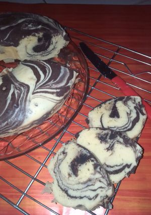 Foto resep Marmer cake pak sahak 8 telur