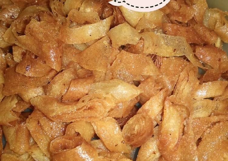 Langkah Mudah untuk Menyiapkan Klupi kulit lumpia goreng, Lezat