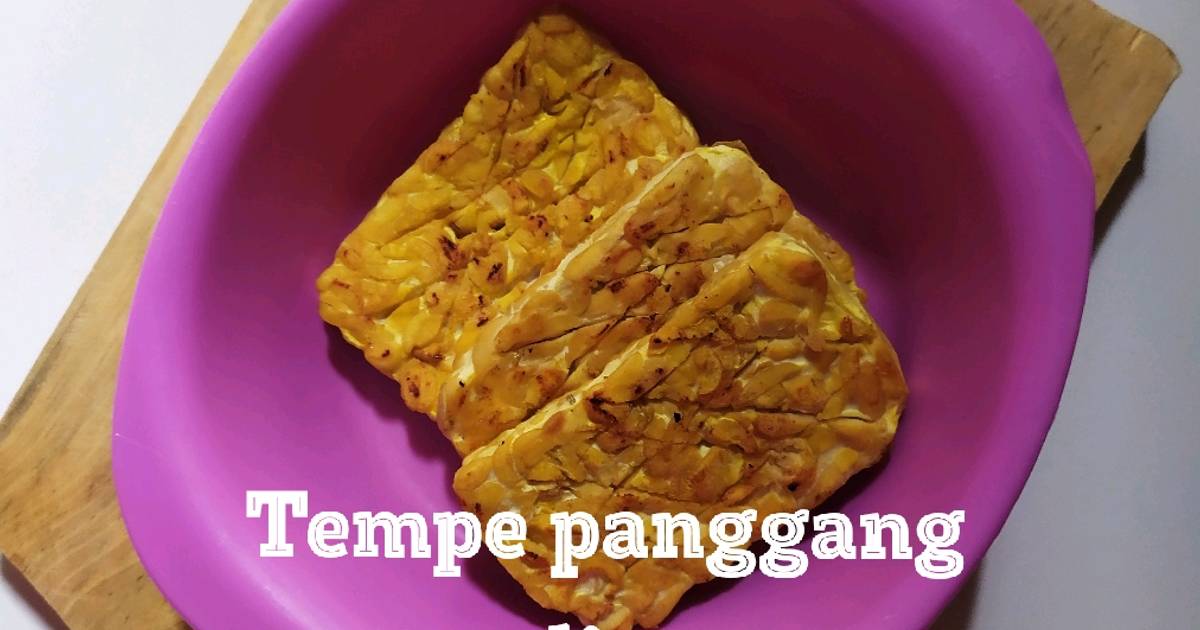 Resep Tempe Panggang Diet Oleh Lilis Nurkholis Cookpad