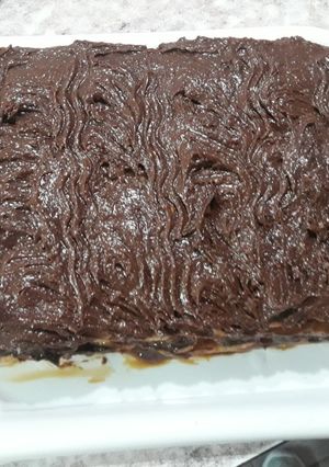 Una foto de Budín borracho fácil