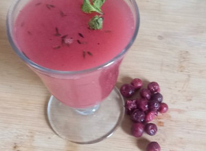 A picture of Falsa masala cooler drink.