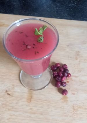 A picture of Falsa masala cooler drink.