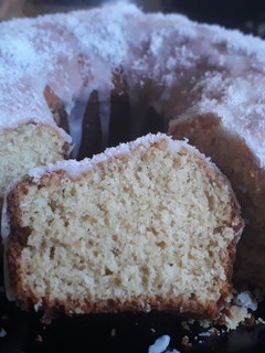 Una foto de Budín de Coco