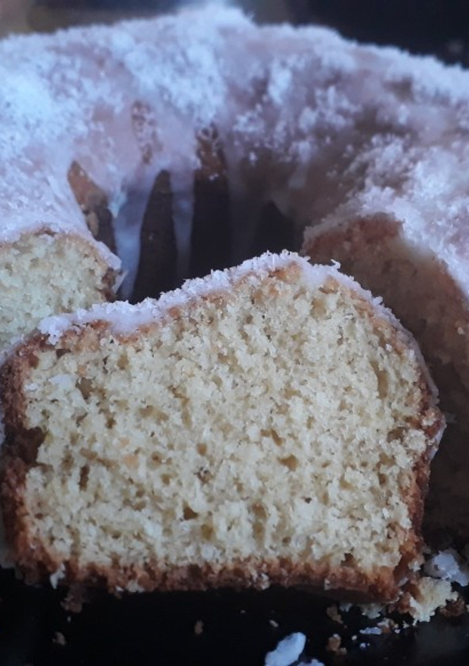 Una foto de Budín de Coco