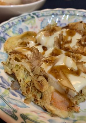 海鮮蔬菜煎餅 的食譜成品照片