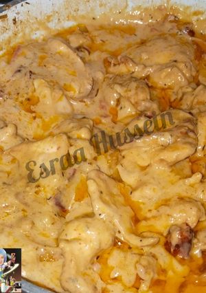 صورة لوصفة Creamy Caramelized Onion Chicken