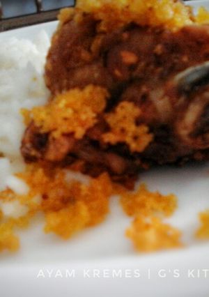 Foto resep Ayam Goreng Kremes Simple no ribet