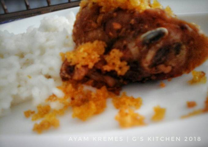 Ayam Goreng Kremes Simple no ribet