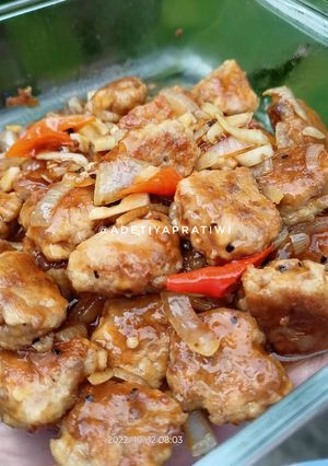 Foto resep Bola Daging Lada Hitam